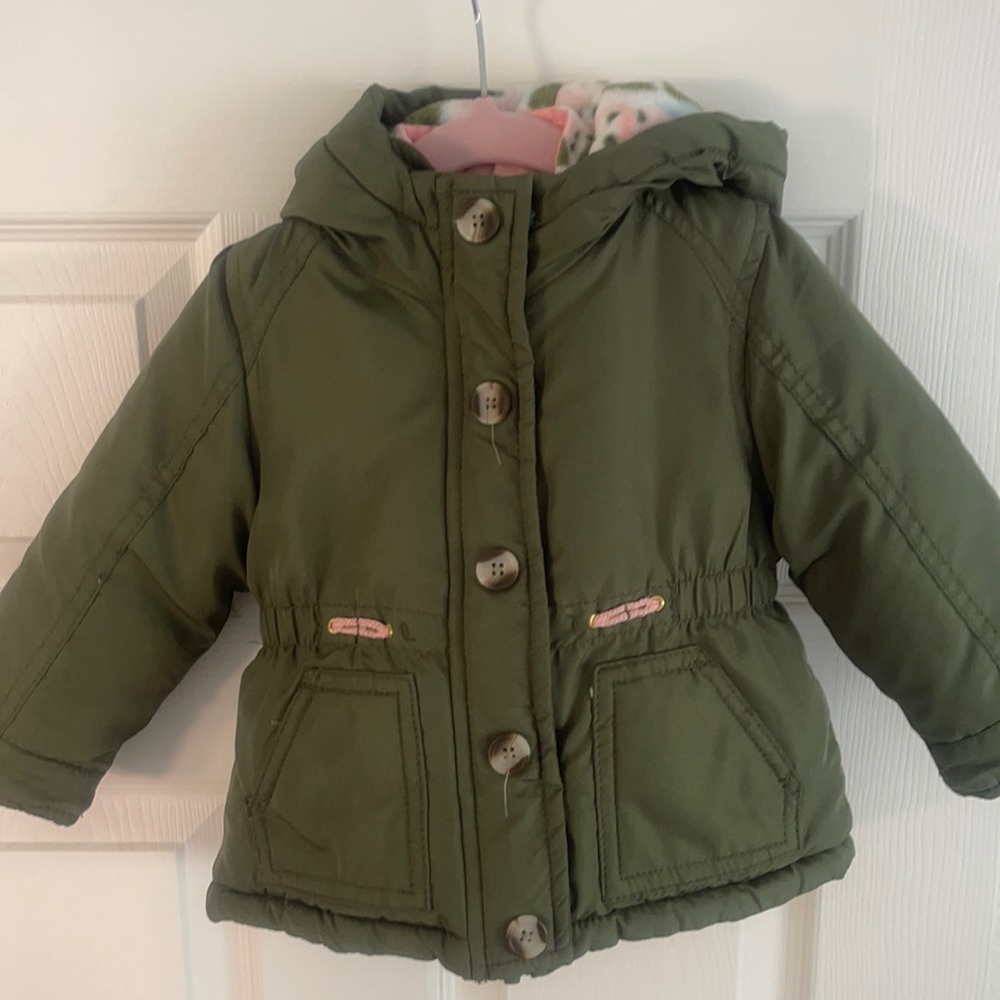 3-in-1 winter jacket. Owl print.
